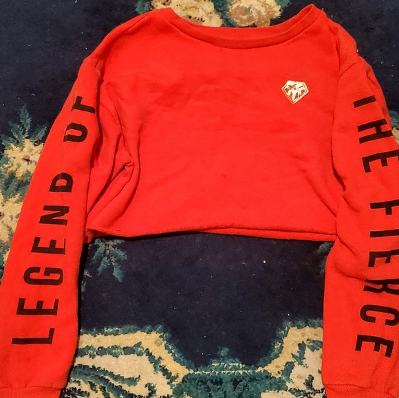 Crop Top long sleeved size small - Picture 2 of 3